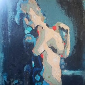 REAL CANVAS, ACRYLIC, ART (5×4)